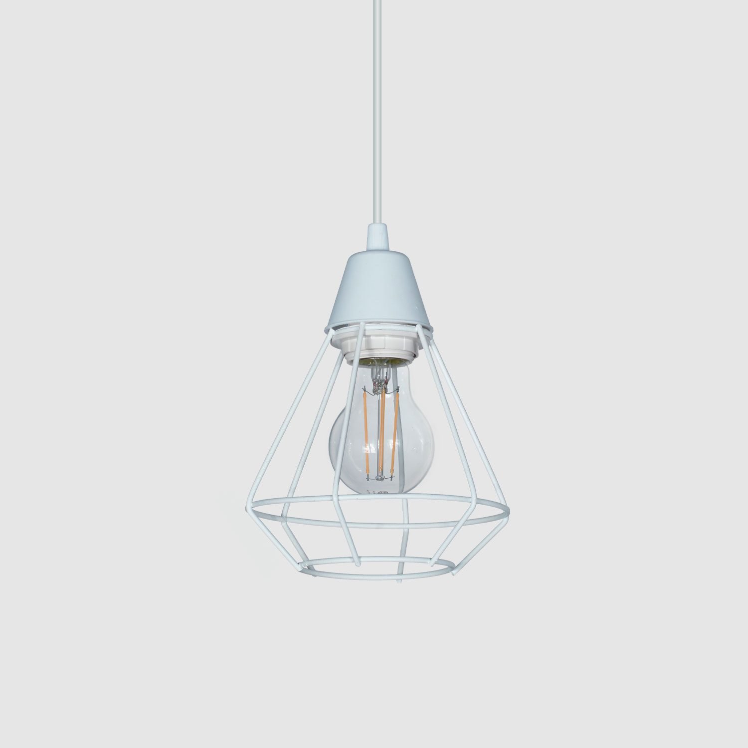 Colgante "JAULA DIAMANTE" (∅ 153 H:200mm.)