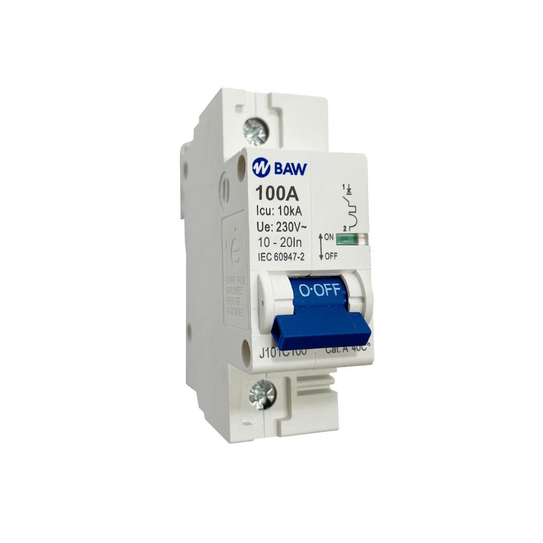 Interruptor TMg 1P 100A Icu=10kA. Curva D (10-20In)