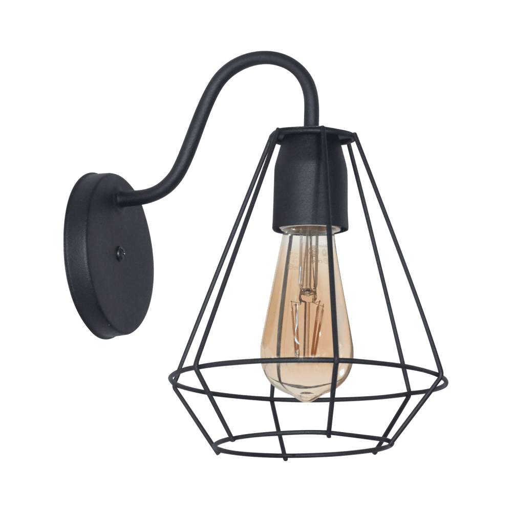 Aplique "ORLEANS" 1 luz (H:260x An:180x L:235mm)