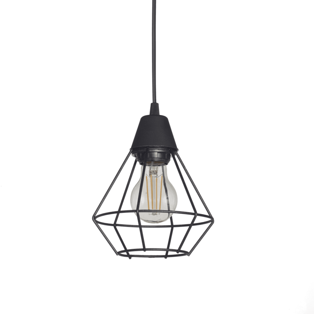 Colgante "JAULA DIAMANTE" (∅ 153 H:200mm.)