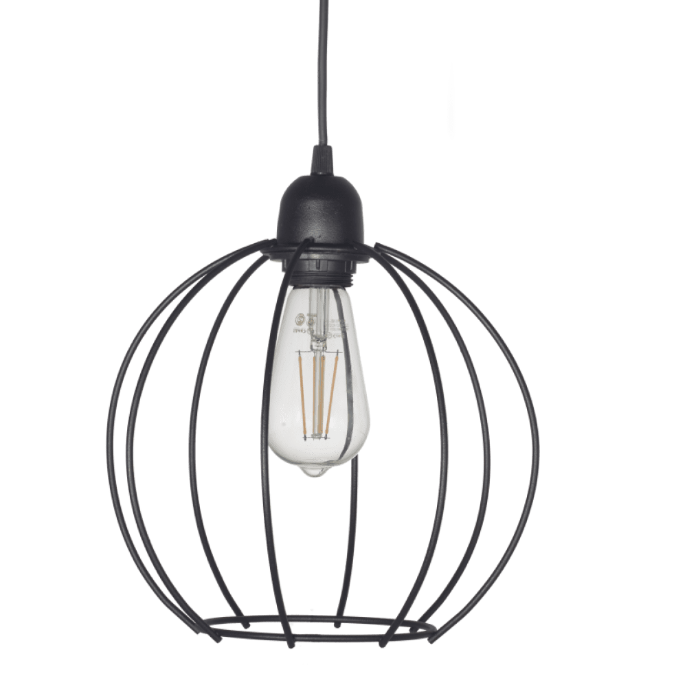 Colgante "JAULA" esfera (∅ 260 H:220 mm.)