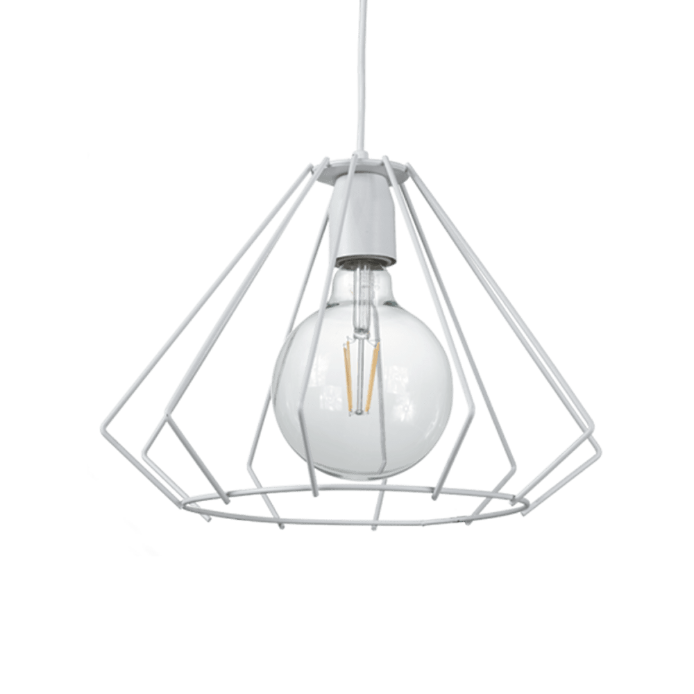 Colgante "JAULA DIAMANTE" (350x260 mm.)