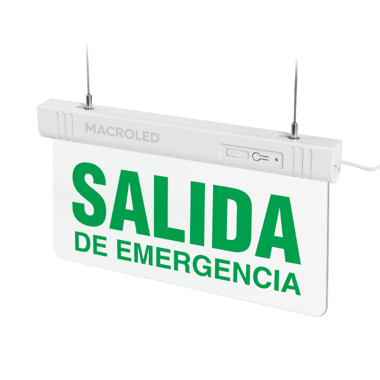 CARTEL DE SALIDA DE EMERGENCIA LUMINOSO (SALIDA EMERGENCIA)
