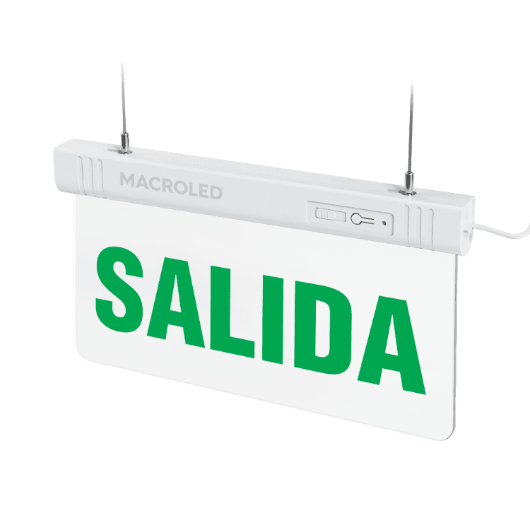 CARTEL DE SALIDA DE EMERGENCIA LUMINOSO (SALIDA)