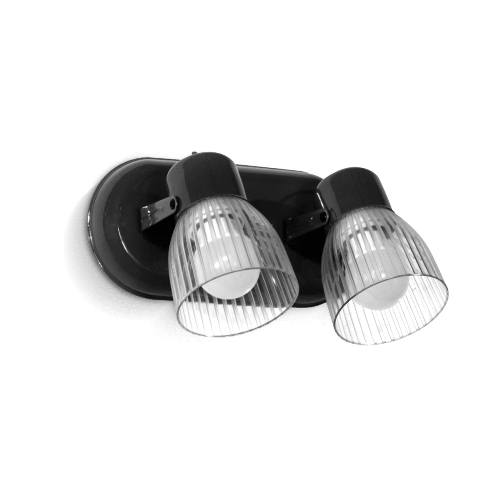 SAN JUSTO (LR6120-02) APLIQUE 2 LUCES BASE OVAL NG
