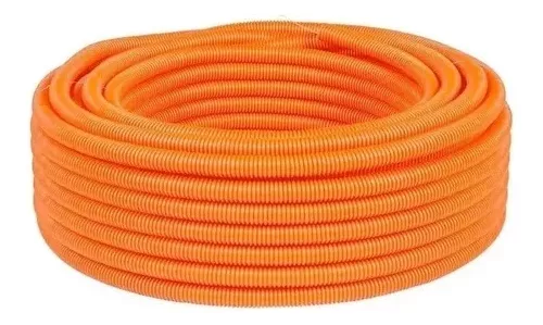 CANO CORRUGADO NARANJA 1"
