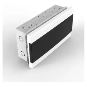 GEN ROD CAJA PARA PILAR ESTANCA 8 BOCAS PLASTICA GRIS (045000B/G)