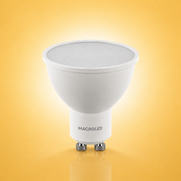 DICRO MACROLED ECO 5W AC185-260V CALIDO 2700K 120º