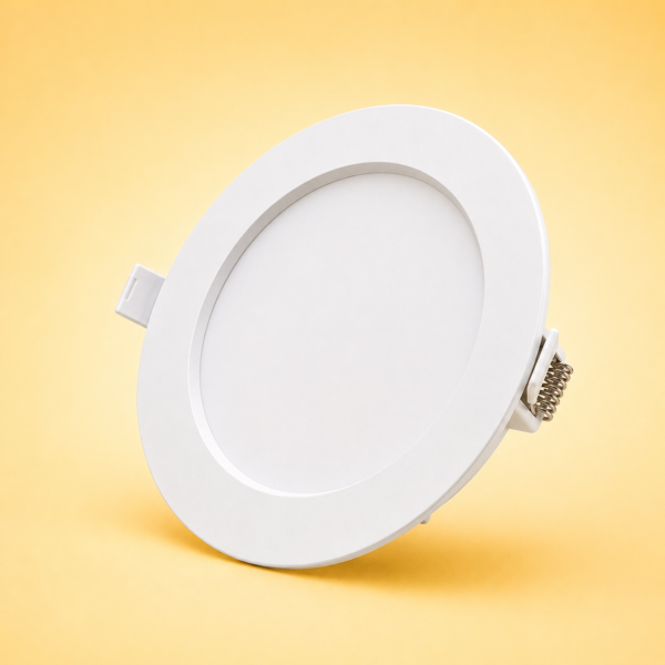 PANEL EMBUTIR CIRCULAR MACROLED 12W AC85-265V CALIDO 3000K