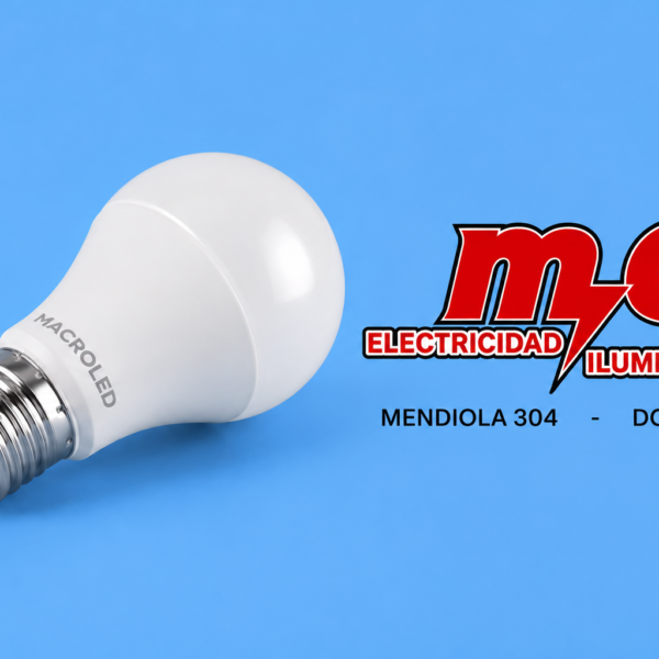 BULBO A60 MACROLED 15W E27 AC220-240V FRIO 6500K